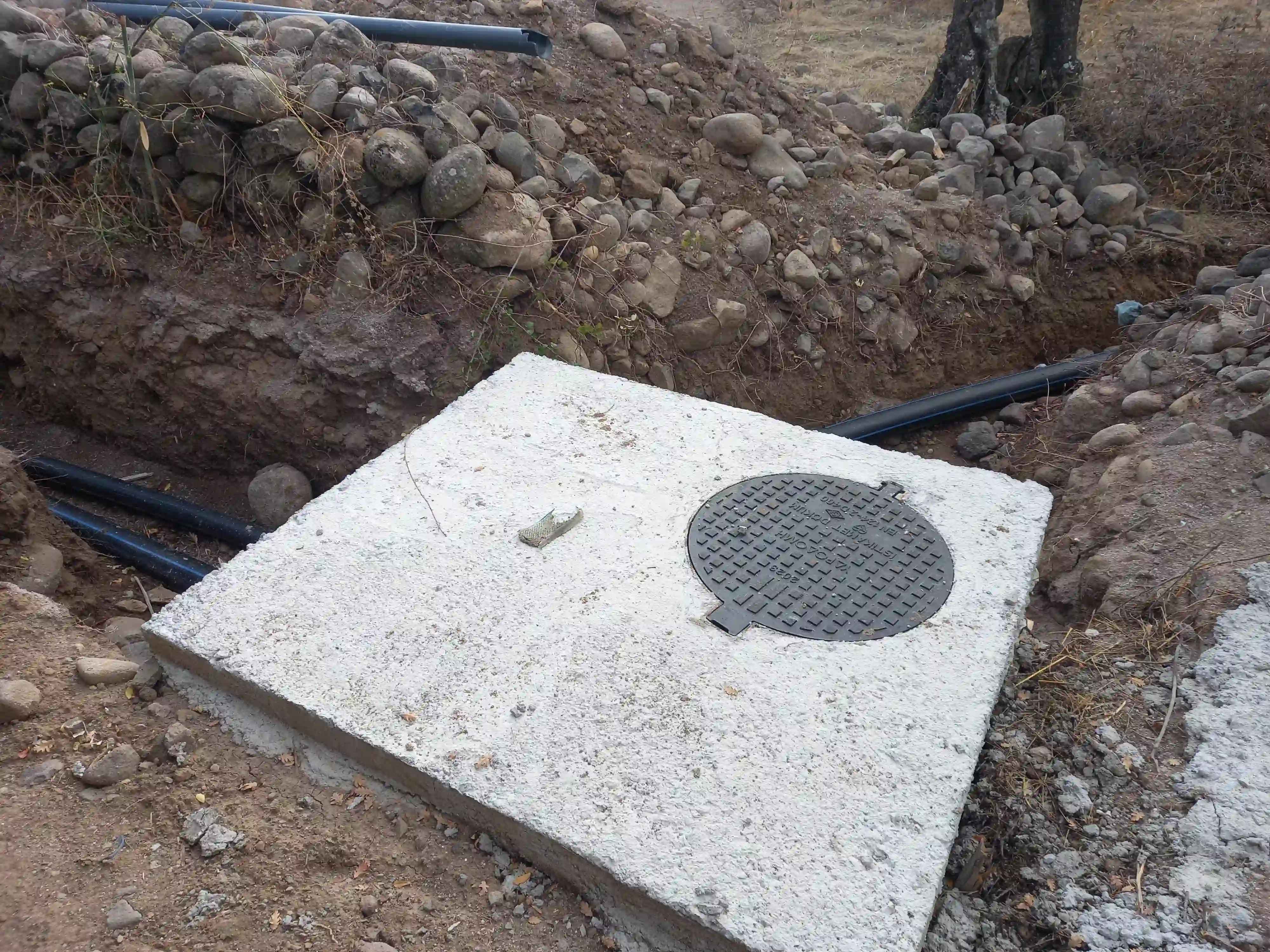 Απεικόνιση άλλου φρεατίου ύδρευσης το οποίο έχει ολοκληρωθεί.